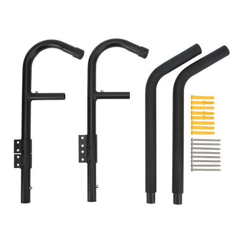 Folding Rotatable 90 Degree Kayak Surfboard Wall Mount Rack
