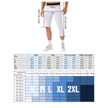 Men One Leg Leggings Basketball Breathable Fitness Tights
