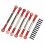 (Red) 6Pcs RC Car Pull Rod Set Shock Absorption High Strength Red 2