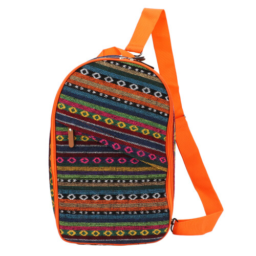 (Orange) Camping Utensil Bag Compact Durable Polyester Portable Orange 2