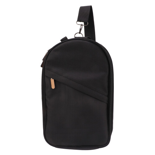 (Black) Camping Utensil Bag Compact Durable Polyester Portable Orange 1