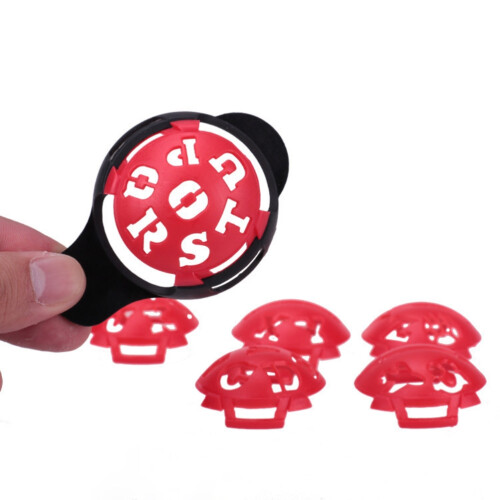 7Pcs Ball Liner Line Marker Template Letter Pattern Scribe Tool 1
