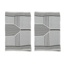 (XL) Graphene Elbow Pads Heating Sleeves Outdoor Sports Lattice