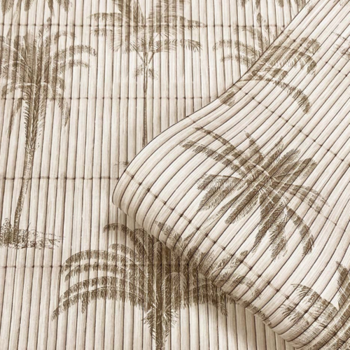Muriva Natural Palm Tree Wallpaper Bamboo Effect Vinyl