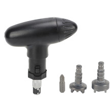 Golf Wrench Ratchet Shoe Spike Driver Removal Tool with Bits Set