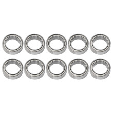 10PCS RC Ball Bearing Kit Steel Low Friction High Speed Silver