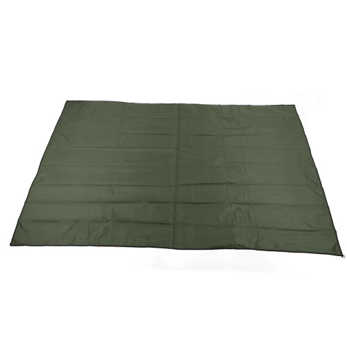 (Army Green) Sun Shade Sail UV Block Foldable Rectangular Garden Pool Khaki 2