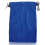 (Blue) Drawstring Storage Bag Double Closure Dustproof Portable Outdoor Bag 1