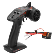 Black 2.4G Remote Controller for ZD Racing DBX 10 7592 1/10 RC Car