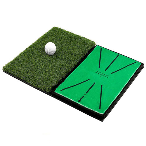 2 in 1 Turf Grass Mat Foldable Hitting Mat for Driving Practice 1