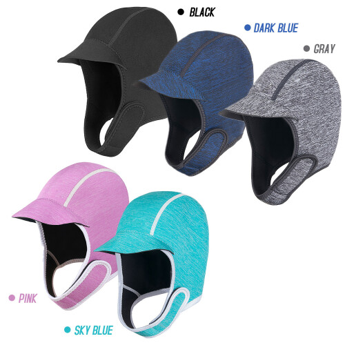 Neoprene Diving Cap Thermal Snorkeling Wetsuit Hat 2
