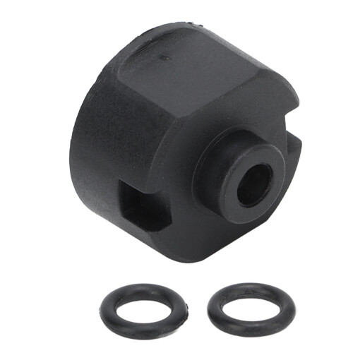 RC Differential Case Housing for 1/10 RC Car Black