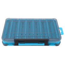 (Blue) Double Sided Lure Box Breathable Ventilation Fishing Blue