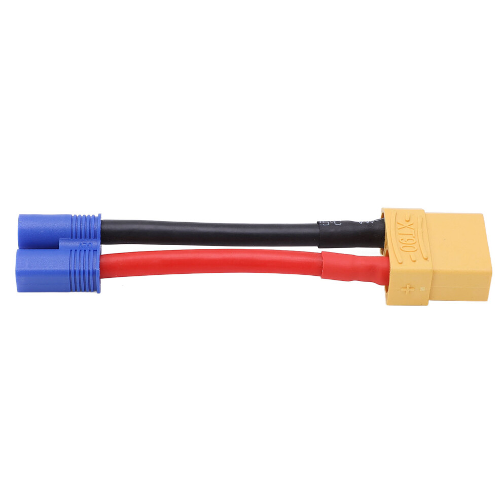 Xt90 Female To Ec3 Male Connector 12Awg Reusable Strong Compatibility 500367790045