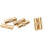 (Copper) 6pcs Surfboard Fin Screws Rust Proof Copper 3