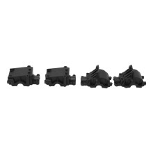 2 Sets RC Car Gearbox Cover Rustproof for 144001 144002 124019 124018