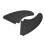 1 Pair Paddle Board Fins Replacement for Windsurfing PVC 3