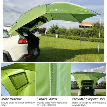 Waterproof Car Rear Tent Outdoor Camping Shelter Beach Sun Awning