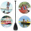 Adjustable Lightweight SUP Paddle Aluminum Magnesium Alloy 4