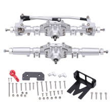 (Silver) Aluminum Alloy RC Car Axle Drive Arm for Axial SCX10 II