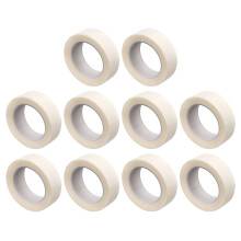 (4.5m/4.92yd) 10Pcs Medical Tape Non Woven Latex Free Breathable Bandage 9m