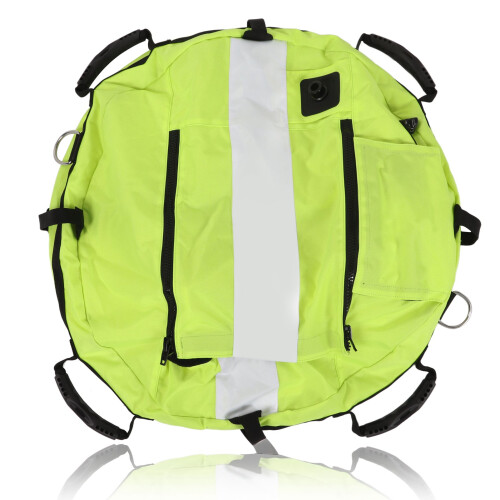 Freediving Float Ball Fluorescent Yellow Nylon Bladder Inflatable 2