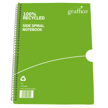 Graffico Wirebound Notebooks 100 Pages A4 10 Pack