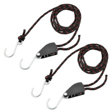 2pcs Kayak Tie Down Straps Ratchet Adjustable Rope Hanger 299.8lbs