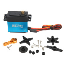RC 30KG Servo Aluminium Alloy Metal Gears Waterproof Steering Engine