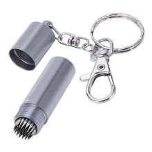 Billiard Cue Tip Shaper with Keychain Pick Accessory