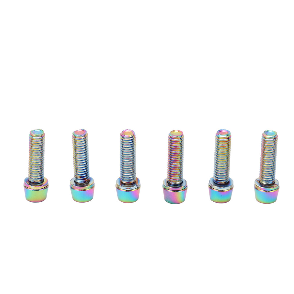 Steel Water Bottle Cage Bolts M5x23mm Colorful Handlebar Ends Fixing 500367802458