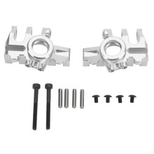 (Silver) RC Car Steering Cup High Strength Aluminum Alloy Silver