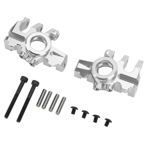 (Silver) RC Car Steering Cup High Strength Aluminum Alloy Silver 1