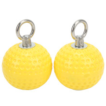 (72mm) 1 Pair Climbing Pull Up Ball Grips Anti Slip 97mm