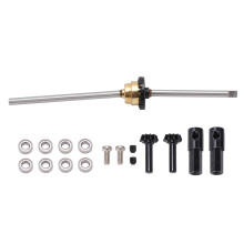 Center Bridge Axle Gear Set Aluminum Alloy Differential 1/16 RC Car