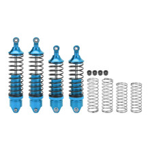 (Blue) 4Pcs RC Front Rear Shocks Set for LOSi Lasernut U4 Blue