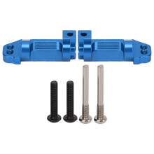 (Blue) 2pcs RC Aluminum Front Wheel C Seat Base for Chevrolet C10 1967 Red