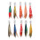 Fishing Lures Simulation Shrimp Bait Set Artificial Hook with Bag 4