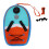 Inflatable Swim Kickboard Thickened Large Buoyancy Float Phone Holder 1