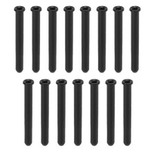 (4.0x35mm Double Wire Hole) 15pcs Tennis Racket Wire Protection Tube 3.2x25mm