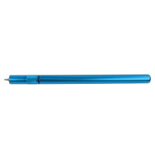 (Blue) 17in Aluminum Pool Cue Extender Telescopic Billiards Stick Red