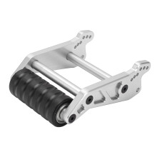 (Silver) Aluminum Adjustable RC Rear Head Up Wheel for LOSI LMT 4WD 1/8