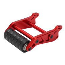 (Red) Aluminum Adjustable RC Rear Head Up Wheel for LOSI LMT 4WD 1/8
