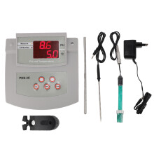 (EU Plug 230V) Benchtop PH Meter High Accuracy Auto Calibration for Aquarium