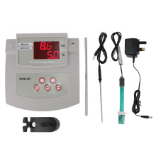 (UK Plug 230V) Benchtop PH Meter High Accuracy Auto Calibration for Aquarium