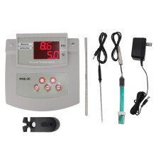 (US Plug 100‑120V) Benchtop PH Meter High Accuracy Auto Calibration for Aquarium