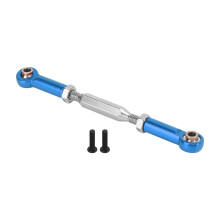 (Blue) Metal Servo Link Pull Rod for JLB 1/10 RC Monster Truck Red