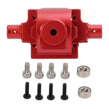 (Red) Aluminum Gearbox Upgrade for HBX 1/24 Climbing RC Car