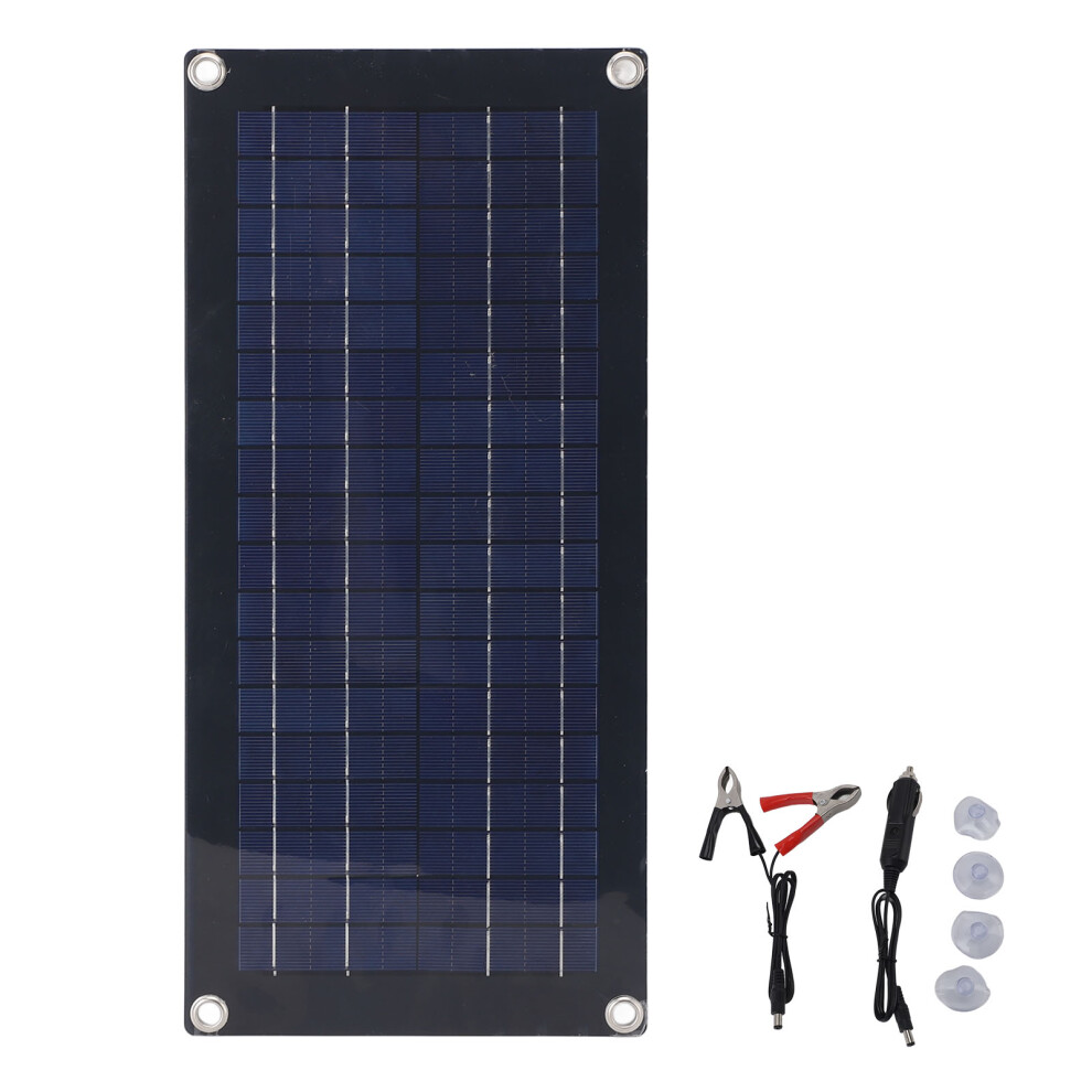 20W 18V Portable Solar Panel Phone Charger For Hiking Camping 588248839960