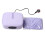 (Purple) Portable Foldable Quiet Dryer Timer Energy Saving Fast Drying 1